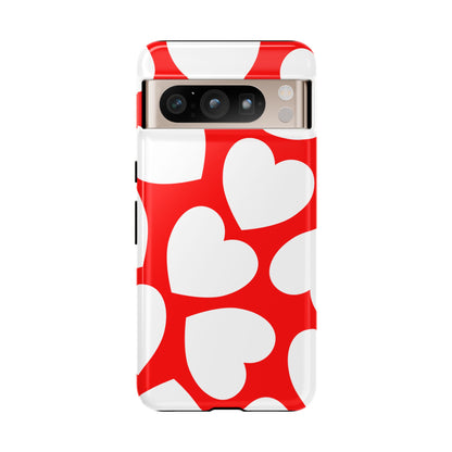 Love Pop Red Heart Tough Phone Case