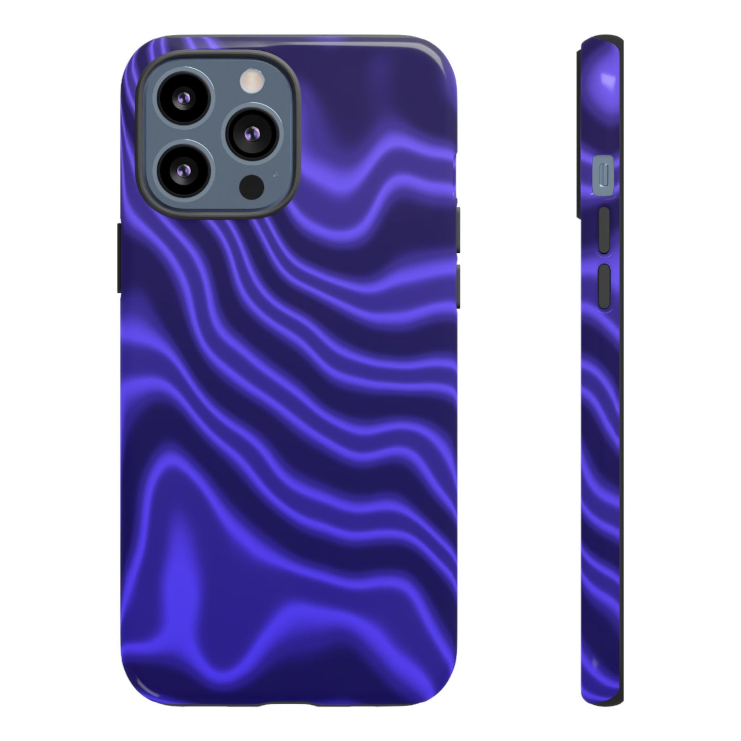 Neon Purple Flow Tough Phone Case
