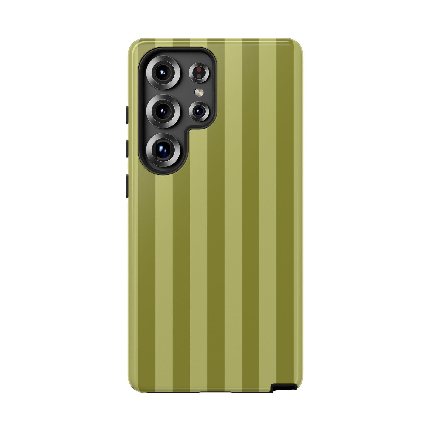Olive Stripe Tough Phone Case